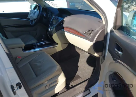 2014 Acura Mdx z USA, uszkodzony, nr VIN 5FRYD4H28EB006947